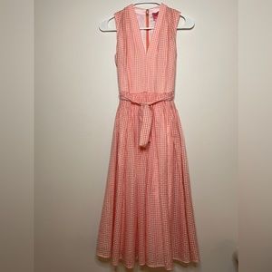 NWT Kate Spade Gingham Burnout Dress